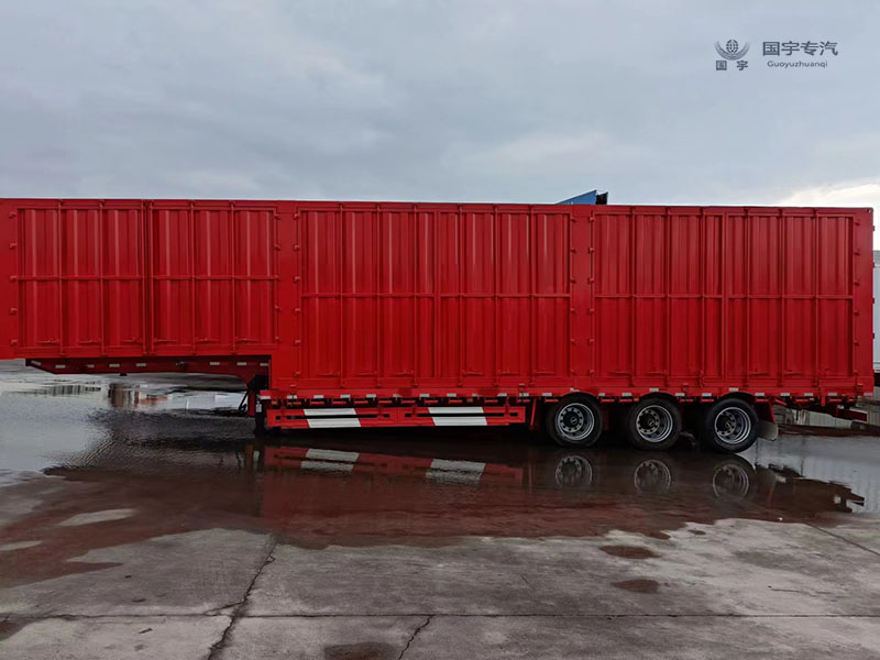廂式半掛車，促進物流業發展！
